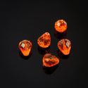 24pcs Adabele Austrian Faceted Teardrop Crystal Beads #5500, Sun (Orange), 12mm x 10mm, Hole ID 1.2mm, SST-1212