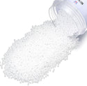 25g Miyuki Rocaille 15/0 Round Seed Beads Opaque White RR-402
