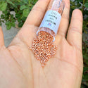 30g Miyuki Delica 11/0 Seed Beads, Opaque Galvanized Muscat DB434