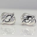 1pc 925 Sterling Silver Dancing Dolphin Charm Bead, Compatible with Pandora All Other Charm Bracelets, EC2-S1