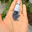 10g Miyuki Half Tila Seed Beads 5x2.3mm, Matte Rainbow Black (HTL-401FR)