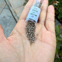 7.5g Miyuki Delica 11/0 Seed Beads Duracoat Opaque Galvanized Pewter DB1852