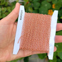 33 Feet Oval Ring Rolo Cable Copper Chain Link, Bright Coppery, 3.2x2.5mm, CW10-B1