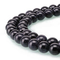 Blue Goldstone Sandstone Gemstone Round Beads, 1 Strand/15 Inch, Size Selections: 4mm/6mm/8mm/10mm
