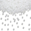 7.5g Miyuki Delica 11/0 Seed Beads, Translucent Opal DB220