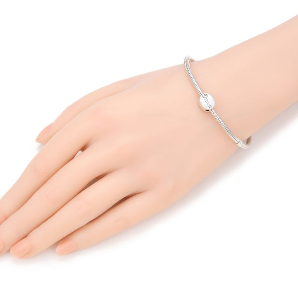 20pcs I Have Dreams Large Hole Beads, Hole ID 4.5mm, Antique Silver, Zinc Alloy Metal, MEC-C4