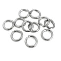 200pcs 304 Stainless Steel Open Jump Rings (4mm/6mm/8mm)
