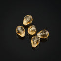 24pcs Adabele Austrian Faceted Teardrop Crystal Beads #5500, Golden Champagne, 8mm x 6mm, Hole ID 1mm, SST-828