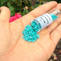 10g Miyuki Quarter Tila Seed Beads 5x1.2mm, Opaque Mint Green (QTL-412)