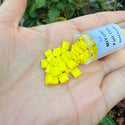 10g Miyuki Full Tila Square Seed Beads 5x5mm, Opaque Yellow (TL-404)