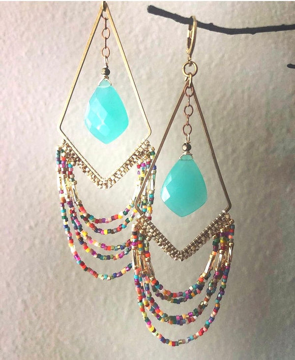 10pcs 60mm Large Kite Shape Beading Links, Tarnish Resistant, 18K Yellow Gold Plated Brass, BFW-A21