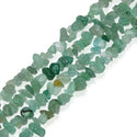 Natural Green Aventurine Gemstone Chip Beads, Free Form, 5mm-8mm, Hole ID 1mm, 1 Strand/31 Inch, GZ1-1
