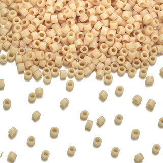 7.5g Miyuki Delica 11/0 Seed Beads, Opaque Pear DB1131