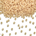 30g Miyuki Delica 11/0 Seed Beads, Opaque Pear DB1131