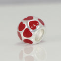 1pc You Are My Only Love Charm 925 Sterling Silver Heart Bead Charm, Compatible with Pandora All Other Charm Bracelet, EC67