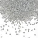 25g Miyuki Rocaille 11/0 Round Seed Beads Transparent Taupe RR-2412