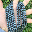 Natural Eagle Hawk's Eye Quartz Gemstone Round Beads, 15 Inch/1 Strand, Size Selections: 6mm/8mm/10mm