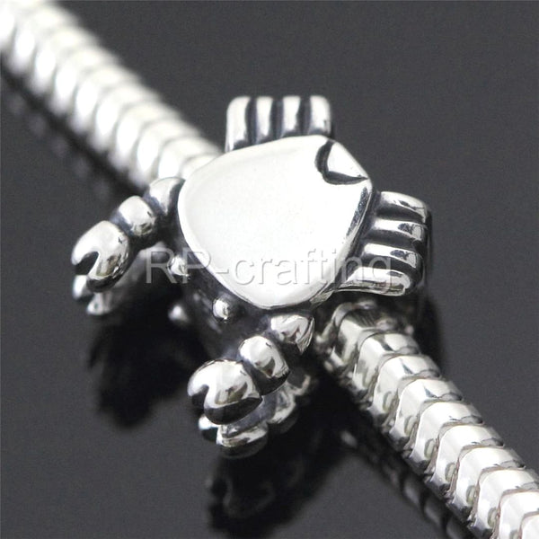 1pc 925 Sterling Silver Cancer Zodiac Sign Bead Charm, Compatible with Pandora All Other Charm Bracelets, EC5-B6