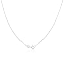1pc 925 Sterling Silver Diamond Cut Flat Cable Link Chain Necklace, 1.5mm, Length Selections: 18/20/22/24/26 inch