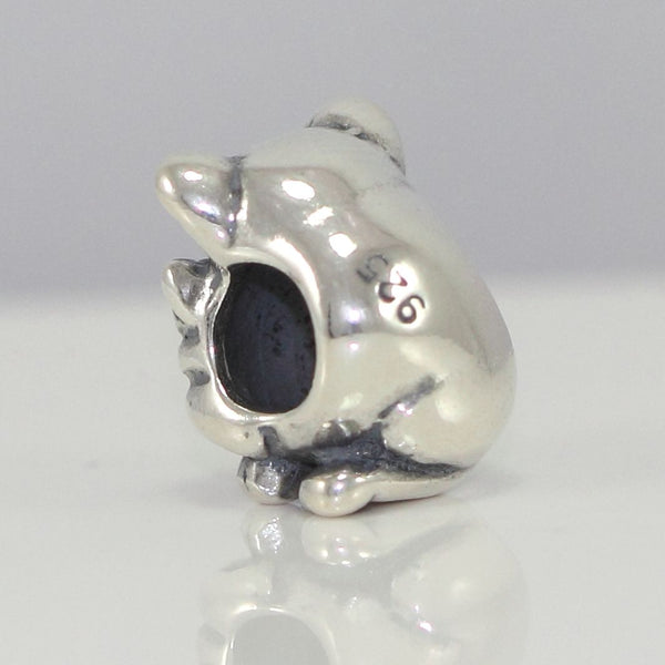 1pc Real Solid Sterling Silver Koala Mom & Her Love Charm Bead, Compatible with Pandora All Other Charm Bracelets, EC104