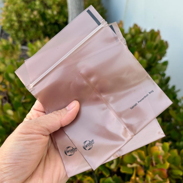 10pcs Anti Tarnish Center Seal Zip Lock Jewelry Storage Bags, 4 Inch, for Jewelry Protection & Gold Silver Platinum Metal Tarnish Prevention, JK-AB2