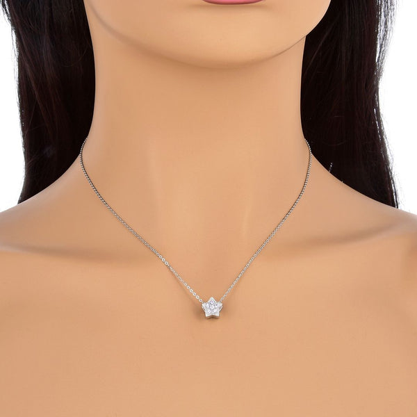 1pc 925 Sterling Silver Star Charm June Birthstone Bead Charm, Light Purple Alexandrite Cubic Zirconia CZ, 10x9.5mm, Hole ID 4.5mm, EC1-K6