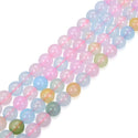 AAA Natural Pink Morganite Agate Gemstone Round Beads, 15 Inch/1 Strand, Size Selections: 4mm/6mm/8mm/10mm