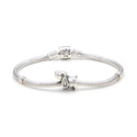 1pc Cute Solid 925 Sterling Silver Dog Charm Puppy Bead, Compatible with Pandora All Other Charm Bracelets, EC2-A2