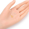 10pcs 925 Sterling Silver Clamshell Calotte Bead Tips, End Cap Knot Cover, Open Hook, 10mm, 4mm Cup, SS187-1