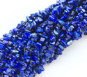 Natural Lapis Lazuli Gemstones Chip Beads, Free Form, 5mm-8mm, Hole ID 1mm, 1 Strand/31 Inch, GZ1-19