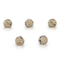 50pcs Adabele Austrian Faceted Round Crystal Beads #5000, Smoked Quartz, Size Selections: 4mm/6mm/8mm/10mm
