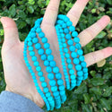 Natural Stabilized Blue Turquoise Gemstone Round Beads, 15 Inch/1 Strand, Size Selections: 4mm/6mm/8mm