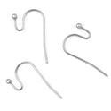 100pcs 316 Stainless Steel 20mm Ball End Fish Earring Hooks – 0.7mm Wire