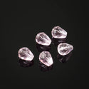 24pcs Adabele Austrian Faceted Teardrop Crystal Beads #5500, Rosaline Pink, 10mm x 8mm, Hole ID 1.1mm, SST-1003