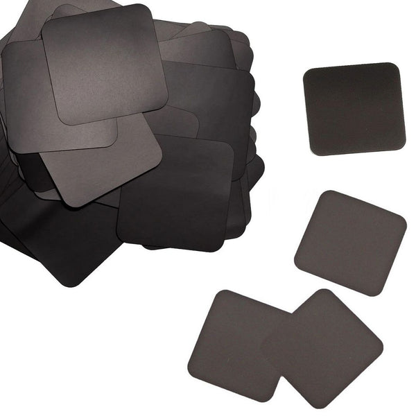 100pcs Anti Tarnish Black Poly Tabs Strips, 1 Inch, for Jewelry Protection & Gold Silver Platinum Metal Tarnish Prevention, JK-AT1