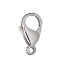 20pcs 304 Grade Surgical Stainless Steel Trigger Lobster Claw Clasps Strong Sturdy (10mm/12mm/15mm/20mm)