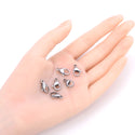 20pcs 304 Grade Surgical Stainless Steel Trigger Lobster Claw Clasps Strong Sturdy (10mm/12mm/15mm/20mm)