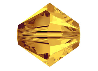 Buy amber-topaz 100pcs Adabele Austrian Faceted Bicone Crystal Beads, 8mm, Hole ID 1.1mm, | U Pick Color