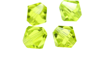 Buy light-olivine-green 100pcs Adabele Austrian Faceted Bicone Crystal Beads, 10mm, Hole ID 1.3mm, | U Pick Color