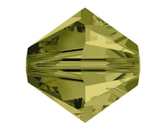 Buy khaki-green 100pcs Adabele Austrian Faceted Bicone Crystal Beads, 8mm, Hole ID 1.1mm, | U Pick Color