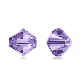 Buy tanzanite-purple 100pcs Adabele Austrian Faceted Bicone Crystal Beads, 6mm, Hole ID 1mm, | U Pick Color