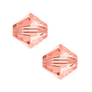 Buy light-padparadscha-pink 100pcs Adabele Austrian Faceted Bicone Crystal Beads, 4mm Small Tiny, Hole ID 0.9mm, | U Pick Color