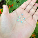 100pcs Adabele Austrian Faceted Bicone Crystal Beads with AB Coating, 5mm Small, Hole ID 1mm, | U Pick Color