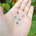 100pcs Adabele Austrian Faceted Bicone Crystal Beads with AB Coating, 5mm Small, Hole ID 1mm, | U Pick Color