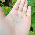100pcs Adabele Austrian Faceted Bicone Crystal Beads with AB Coating, 5mm Small, Hole ID 1mm, | U Pick Color