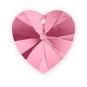 12pcs Swarovski Faceted Heart Drop Crystal Beads #6228, 10mm, Hole ID 1.2mm, | U Pick Color