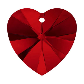 12pcs Swarovski Faceted Heart Drop Crystal Beads #6228, 10mm, Hole ID 1.2mm, | U Pick Color