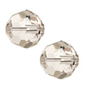 50pcs Adabele Austrian Faceted Round Crystal Beads #5000, Silver Champagne, Size Selections: 4mm/6mm/8mm/10mm
