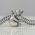 1pc Real Solid Sterling Silver Koala Mom & Her Love Charm Bead, Compatible with Pandora All Other Charm Bracelets, EC104