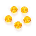 24pcs Adabele Austrian Faceted Rondelle Crystal Beads #5040, Light Topaz (Yellow), Size Selections: 6x4mm, 8x6mm, 10x8mm
